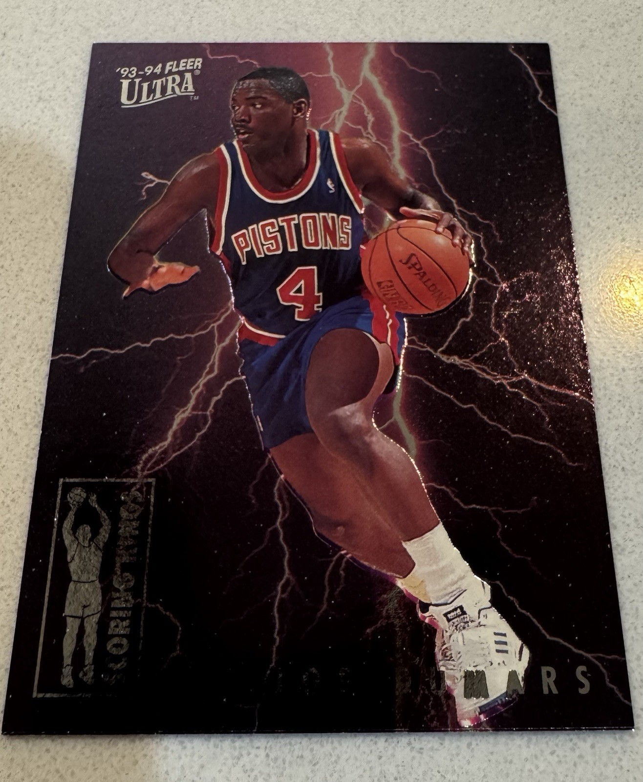 1993-94 Fleer Ultra - Scoring Kings Joe Dumars #2