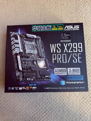 ASUS WS X299 PRO/SE Motherboard LGA 2066 INTEL X299 8xDDR4 ATX USB3.1 M.2 NEW