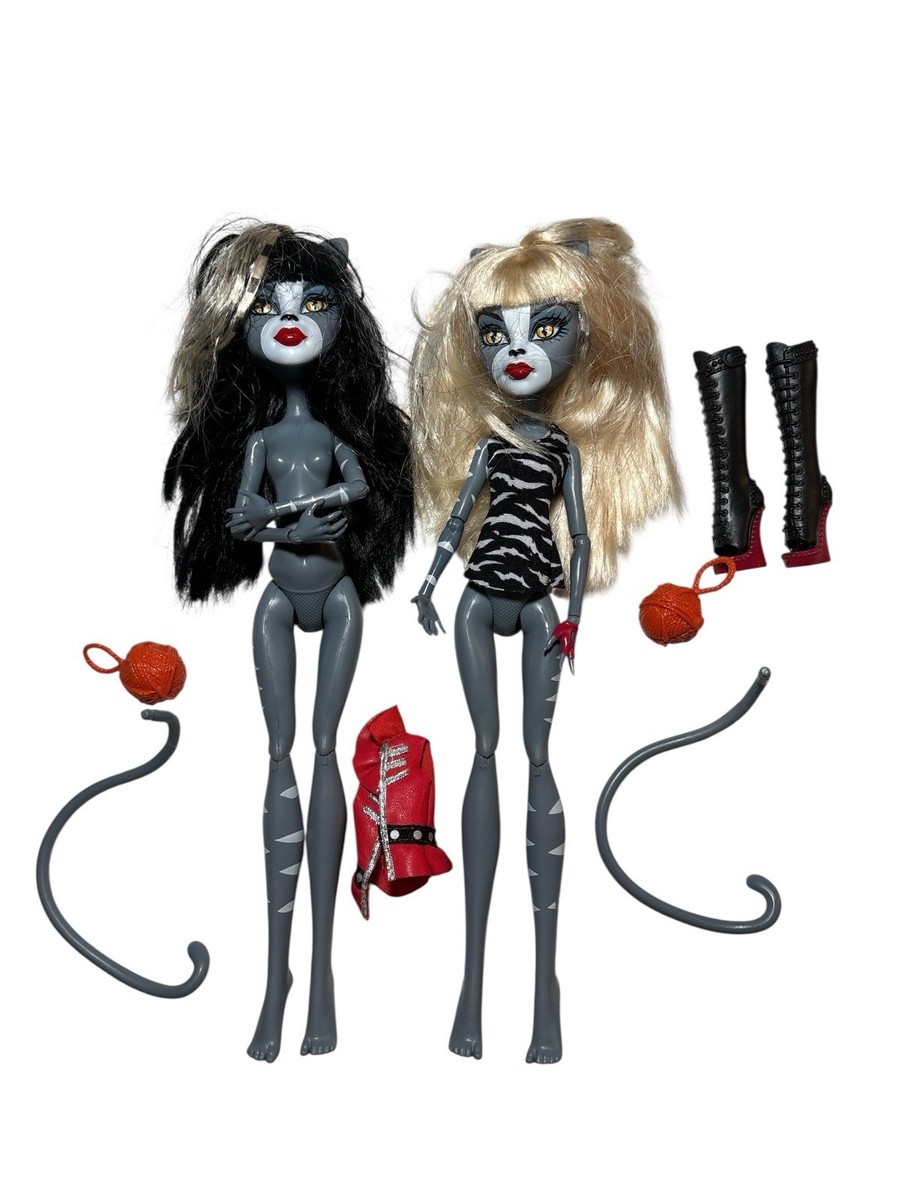 モンスター・ハイ モンスターハイ フィギュア 3体セット 化け猫 他