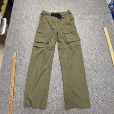 Boy Scouts Of America Switchback Pants Convertible Cargo Youth Medium Green Boys