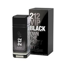 212 VIP Black By Eau De Parfum Spray 6.8 Oz For Men Brand New