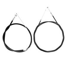 1 Pair Black Bike Brake Cable, Front and Rear NO,
