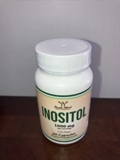 Double Wood Supplements Inositol 1000mg Capsules 60 Count exp 02/27