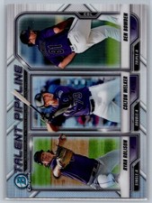 2021 Bowman #TP-COL Ben Bowden / Ryan Rolison / Colton Welker Chrome *RO