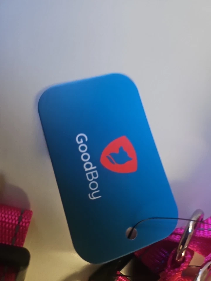 Soporte de cabeza rosa para perro GoodBoy con correa de seguridad talla 1 evita tirar de correa pesada A28 Foto 4 de 4