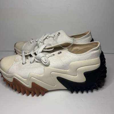 Converse Run Star Motion Ox Platform Trainers White 10 Women/8.5 Men