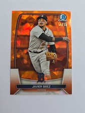 2023 Bowman Chrome Sapphire Edition - Javier Báez Orange /75 #13