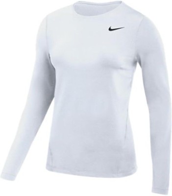 Nike Womens Pro All Over Dri-Fit Long Sleeve Mesh Top (US, Alpha, Small, Regular