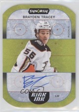 2022-23 Upper Deck Synergy Rink Ink Rookies Brayden Tracey #RIR-BT Auto 1hh
