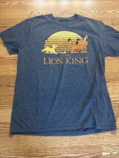 Vintage Disneys The Lion King Gray Short Sleeved T-Shirt