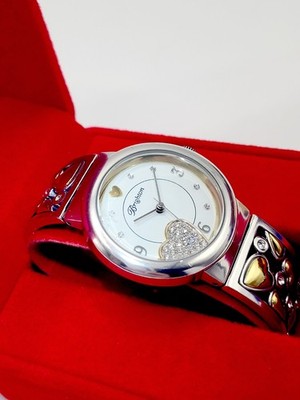❤Brighton Gramercy Park Watch Womens 35mm Crystal Hearts  display picture 1