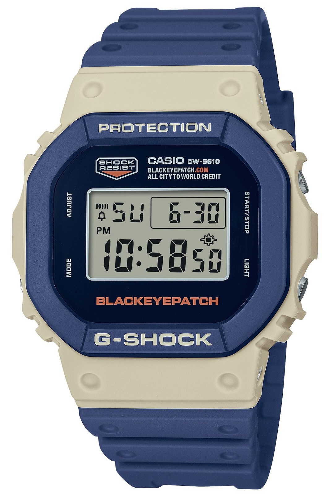 CASIO Men's Watch G-SHOCK DW-5610BEP-2JR BlackEyePatch Collaboration