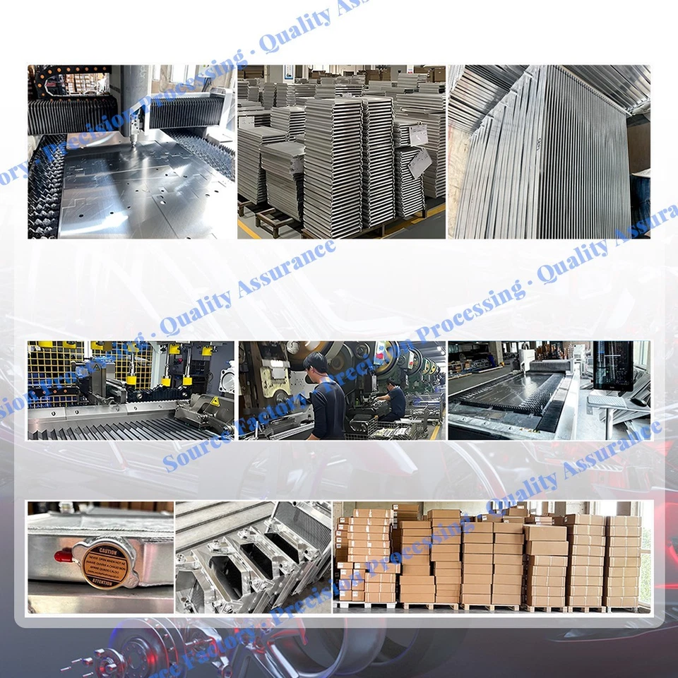 Radiador de aluminio para camioneta Chevy 1960-1962 C/K C10 C20 C30 camioneta V8 CC6062 Foto 4 de 4