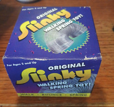 VINTAGE The Original Slinky Walking Spring Toy, Metal Slinky MADE IN THE USA