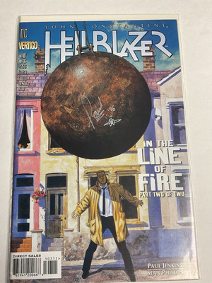 John Constantine Hellblazer #107 ~ SIGNED BY PAUL JENKINS NM ~ 1996 DC / Vertigo