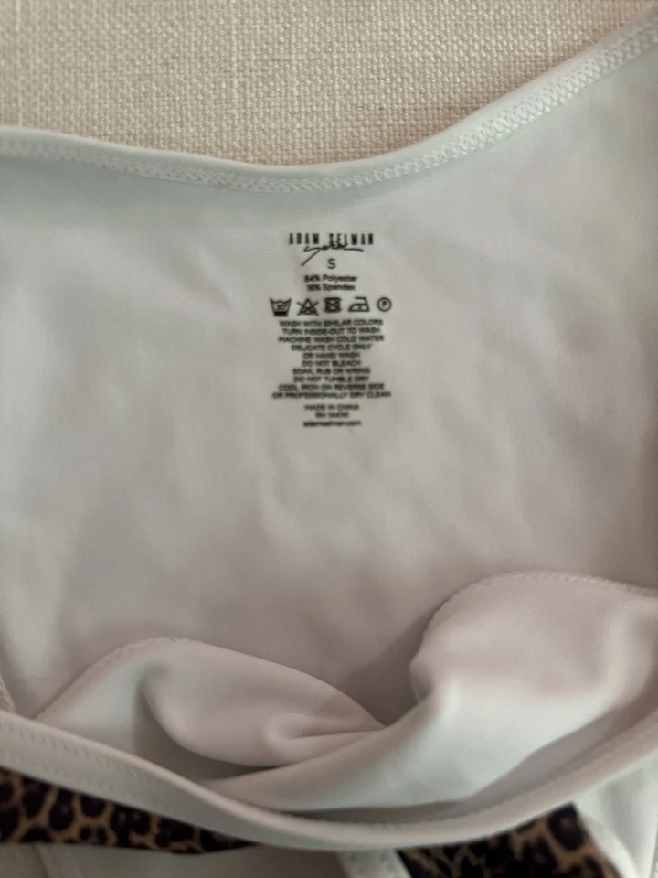 Bikini estampado animal Adam Selman pequeño Foto 2 de 2