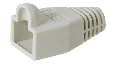 4040849112362 Osłona wtyku RJ45 - Wersja kolorystyczna Szary Wentronic
