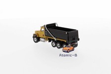 DM 1: 87 CAT CT681 dump truck model toy alloy model vehicle model 85514