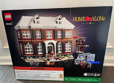 LEGO Home Alone 21330, 3955 Pieces, Ideas, 18+, Complete Set, Box