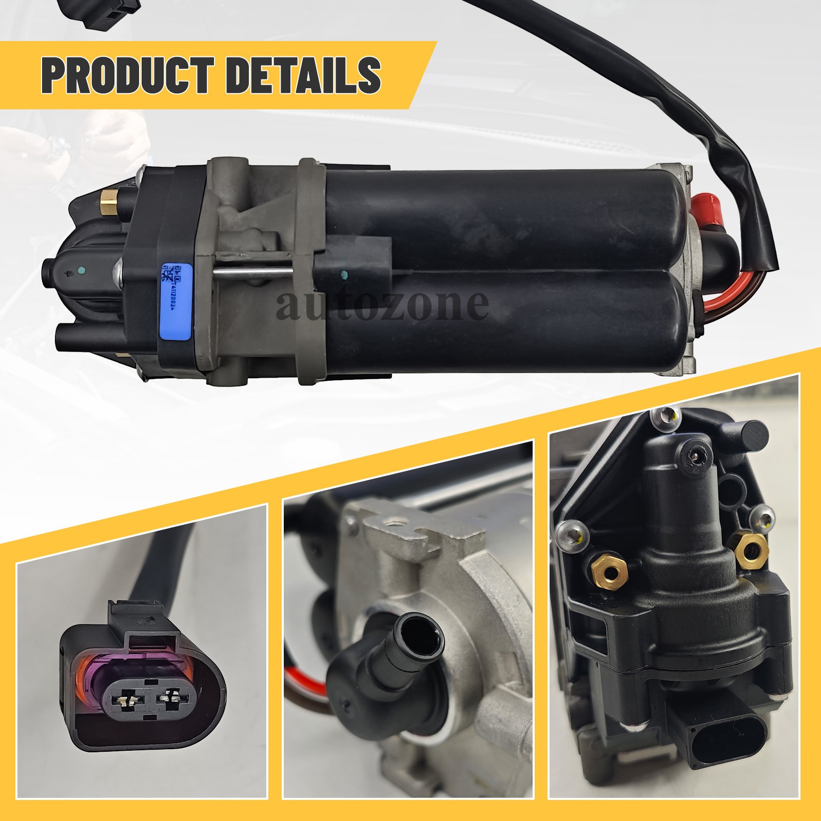 NEW Air Suspension Compressor Pump For 2016-2021 Audi Q7 Q8 Bentley Bentayga