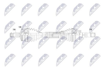 Original NTY Antriebswelle NPW-LR-057 für Land Rover