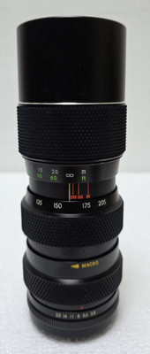 SOLIGOR Macro + Zoom 85mm-205mm Lens Works!