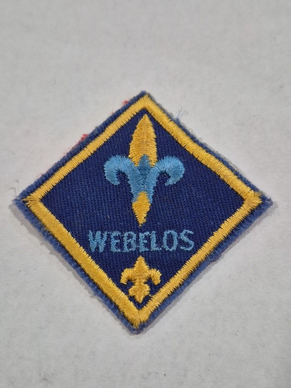 Cub Scouts Diamond Rank Webelos Patch FREE SHIPPING