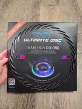 TOSY Flying Disc - 108 RGB Multicolor LEDs Light Up Beach Outdoor Toy NEW