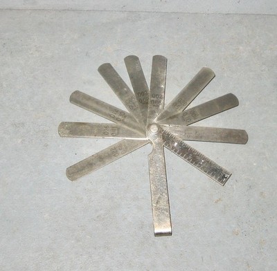 K-D Tools Vintage Folding Spark Plug Feeler Gauge No. 162, USA, K-D Advertising