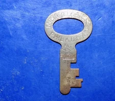 Vintage/Antique MILLER LOCK CO. Trunk or Padlock Key #149