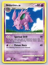 2007 POKEMON NIDORINO SECRET WONDERS 57/132 UC NM A77521 FREE S&H
