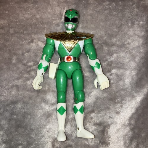 Power Rangers Mighty Morphin 8" Tall Green Action Figure +Armour