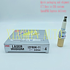 4PCS NGK Iridium Spark Plugs IZFR6K11 For Honda Accord Civic Acura MDX RSX RL TL
