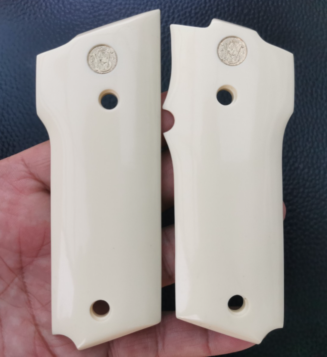 S&W MODEL 59, 459, 559, 659 GRIPS IMITATION IVORY # GOLD MED COLOR