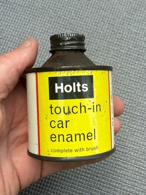 VINTAGE HOLTS TRIUMPH GRÜNE AUTOLACKDOSE.