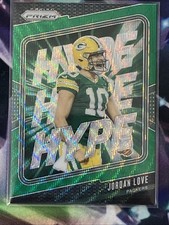 Jordan Love 2024 Panini Prizm Football Hype Green Wave Green Bay Packers #2