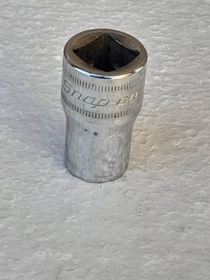 1993 Snap-On Tools  1/2'' Drive 13mm 6-Point Metric Shallow Chrome Socket TWM13
