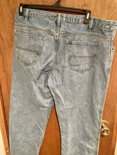 Men’s Size 38 X 32 Rivet Supply Co Blue Denim Jeans