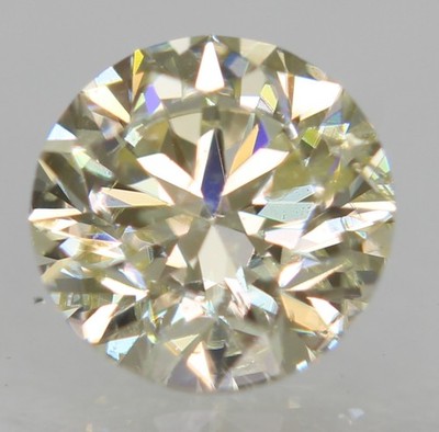 0.24 Carat K SI1 Round Brilliant Natural Enhanced EARTH MINED Diamond 4.01mm