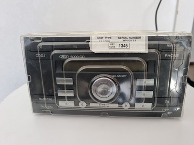 Ford 6000 CD Autoradio NEU KEY CODE RADIO 4M5T-18C815-AA FOCUS NEW Visteon FDC20