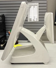 CAKE RESTAURANT POS SYSTEM v3 White With Stand And Customer Display