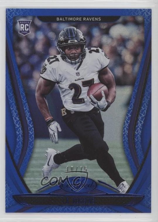2020 Certified Rookies Mirror Blue 10/75 JK Dobbins #112 0nr3