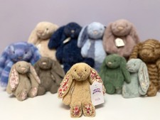Jellycat Very Rare Retired Small Honey Blossom Bashful Bunny, BNWT New, Genuine