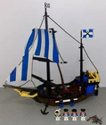 Lego 6274 Pirates I Caribbean Clipper Vintage Ship Set Minifigures