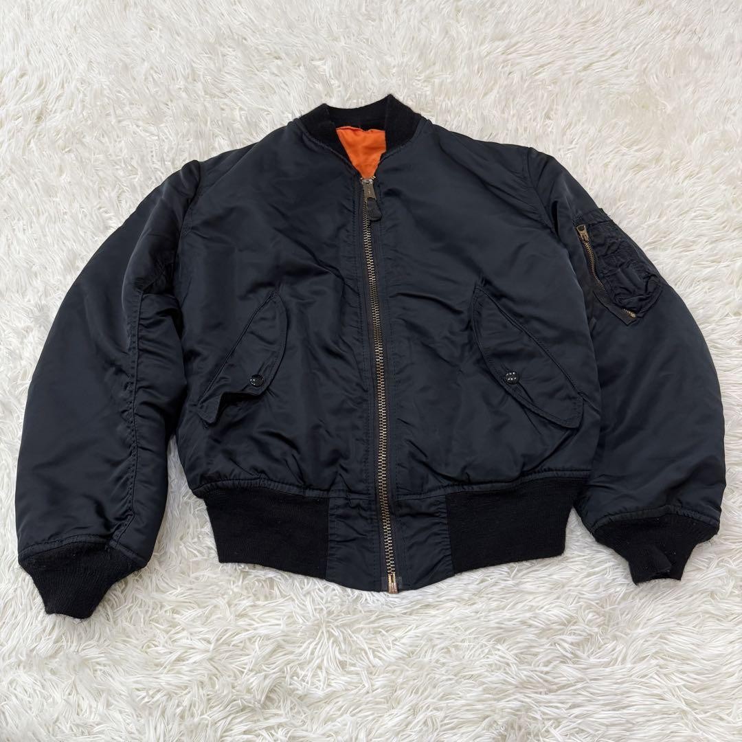 70s〜80s USAF ma-1 flight jacket USA製 Vintage 70s I. Spiewak & Sons Inc MA-1 Bomber Jacket Full
