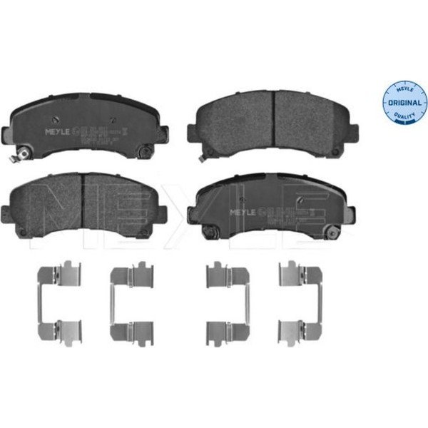 Meyle 025 251 4917 Bremsbelagsatz FüR Isuzu D MAX TFR TFS-image