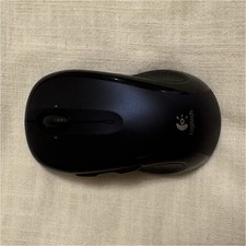 Logitech M510 Wireless Optical Mouse Black USB On/Off Switch Scroll Wheel