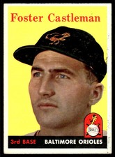 1958 Topps #416 Foster Castleman | VG