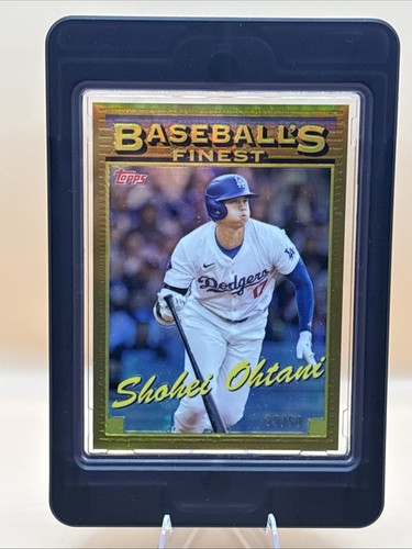2024 Topps Finest  What If..1993 Finest Prototypes Shohei Ohtani #93-5 Gold /50