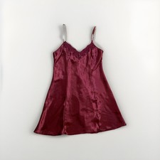 SOPHIA BY DELICATES MAROON CHEMISE NEGLIGEE Size Medium